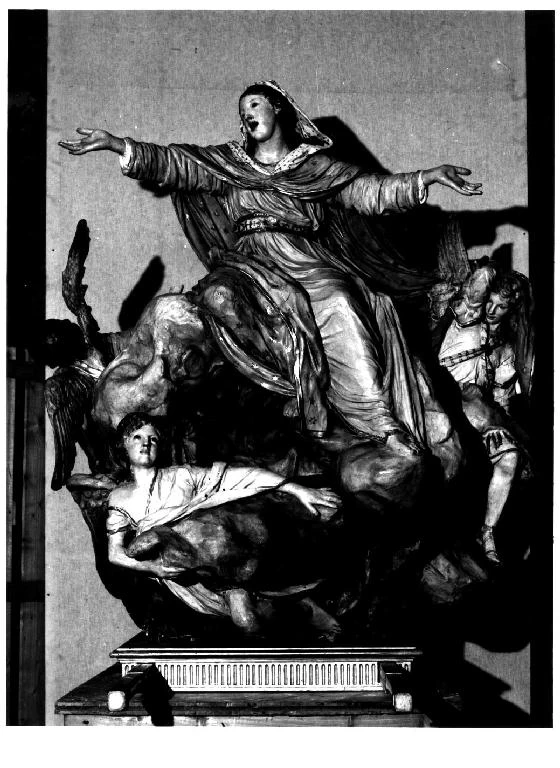 Madonna Assunta con angeli - Chiesa di S. Liborio, Colorno, Parma